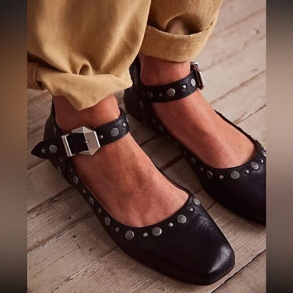 Free People Mystic Mary Jane Flat - Picture 5 of 5